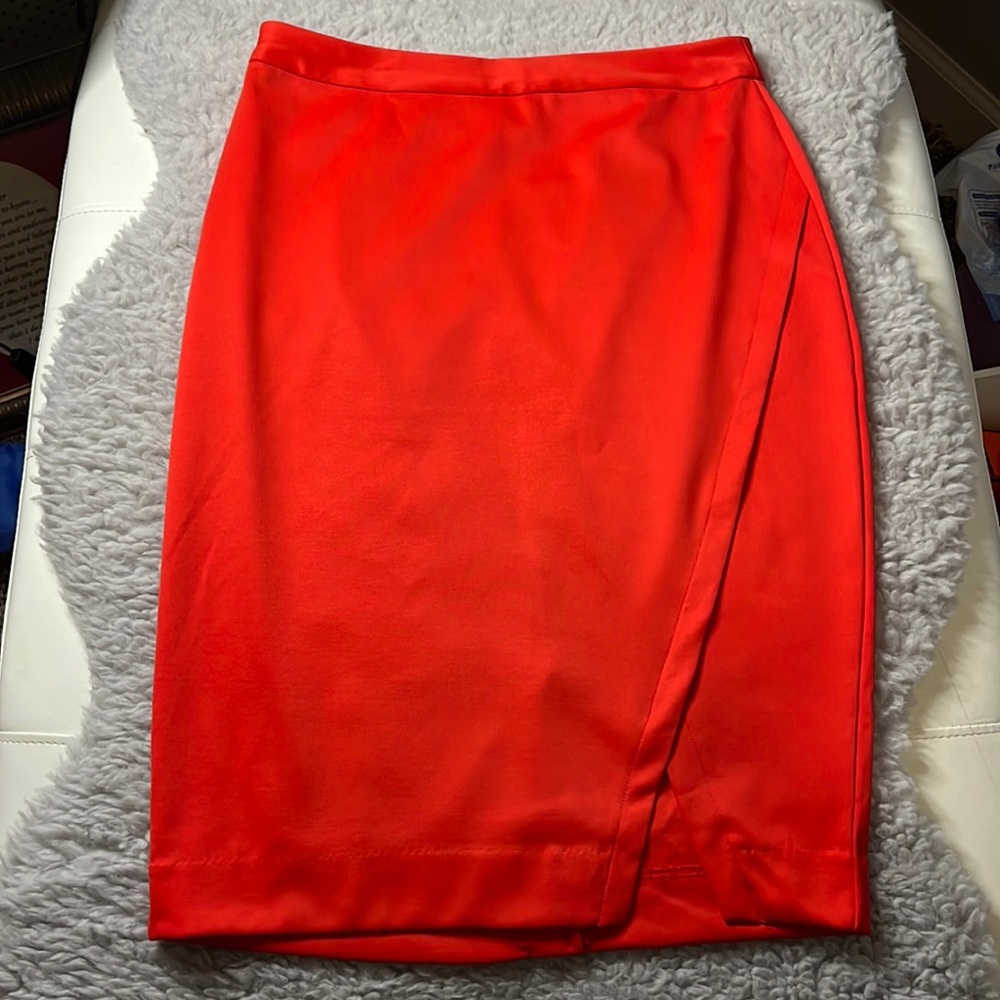 The Limited Red Pencil Skirt